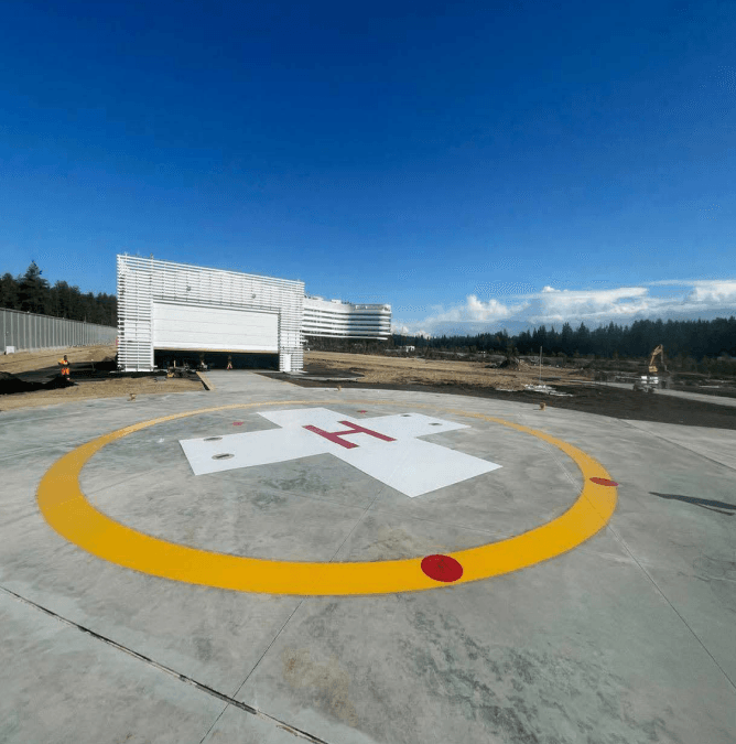 Посадочная площадка для вертолётов